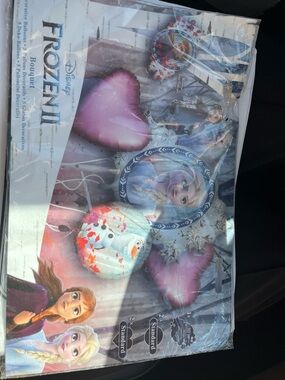 Disney Frozen II Balloon Set - Pink, Blue & White